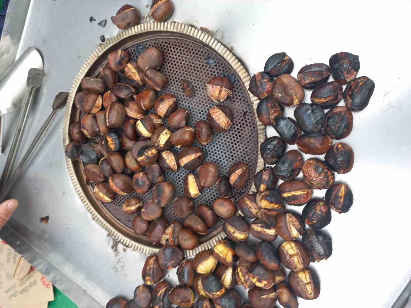 EDİRNE'DE 73 YAŞINDAKİ YILMAZ EROL, 50 YILDIR SEYYAR TEZGÂHINDA KESTANE SATARAK GEÇİMİNİ...