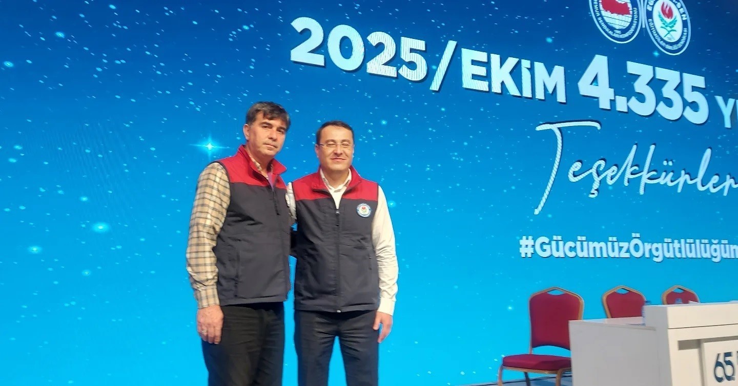 EĞİTİM-BİR-SEN MANİSA 1 NO’LU ŞUBE BAŞKANI AHMET YASAV, ANTALYA’DA DÜZENLENEN 20. TÜRKİYE...