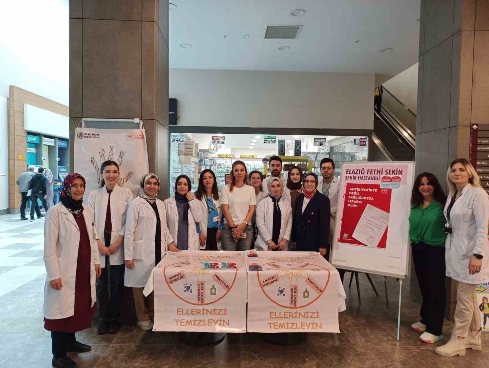 ELAZIĞ'DA ANTİMİKROBİYAL  FARKINDALIK HAFTASI  ETKİNLİĞİ KAPSAMINDA SAĞLIK ÇALIŞANLARINA EĞİTİM...