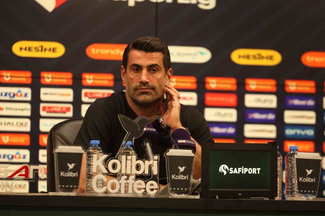 ENÇLERBİRLİĞİ TEKNİK DİREKTÖRÜ VOLKAN DEMİREL, KOCAELİSPOR MAĞLUBİYETİNİ DEĞERLENDİRDİ. DEMİREL...