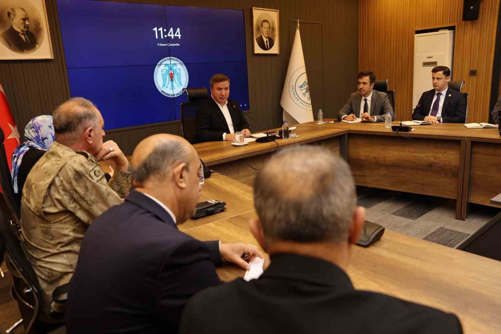 ERZİNCAN’DA 28. BİRİM AMİRLERİ TOPLANTISI YAPILDI