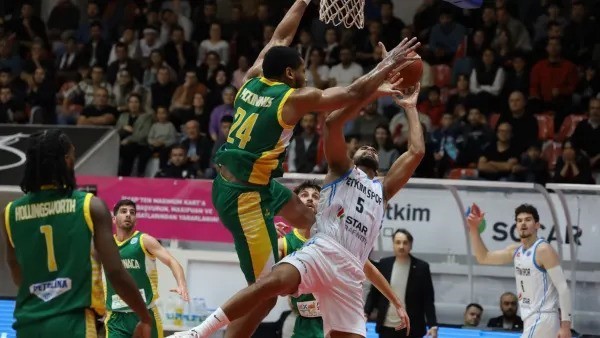 FIBA AVRUPA KUPASI: ALİAĞA PETKİMSPOR: 101  -PETROLİNA AEK: 58