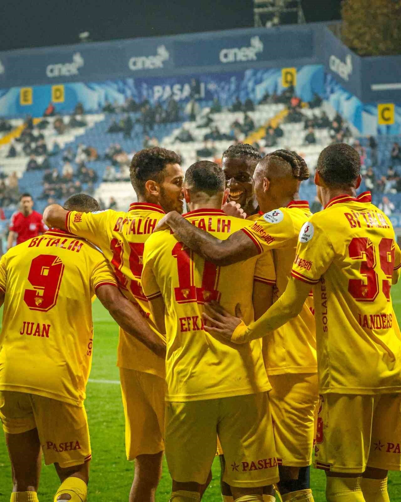 GÖZTEPE, HAFTA SONU GÜRSEL AKSEL’DE OYNAYACAĞI KOCAELİSPOR MAÇINI HATASIZ GEÇEREK ARKA ARKAYA...