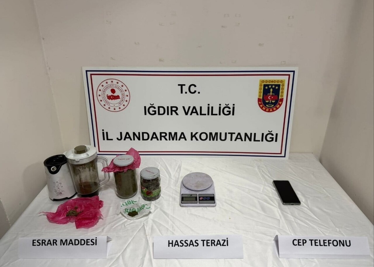 IĞDIR’DA UYUŞTURUCU OPERASYONU: BİR ŞÜPHELİ TUTUKLANDI