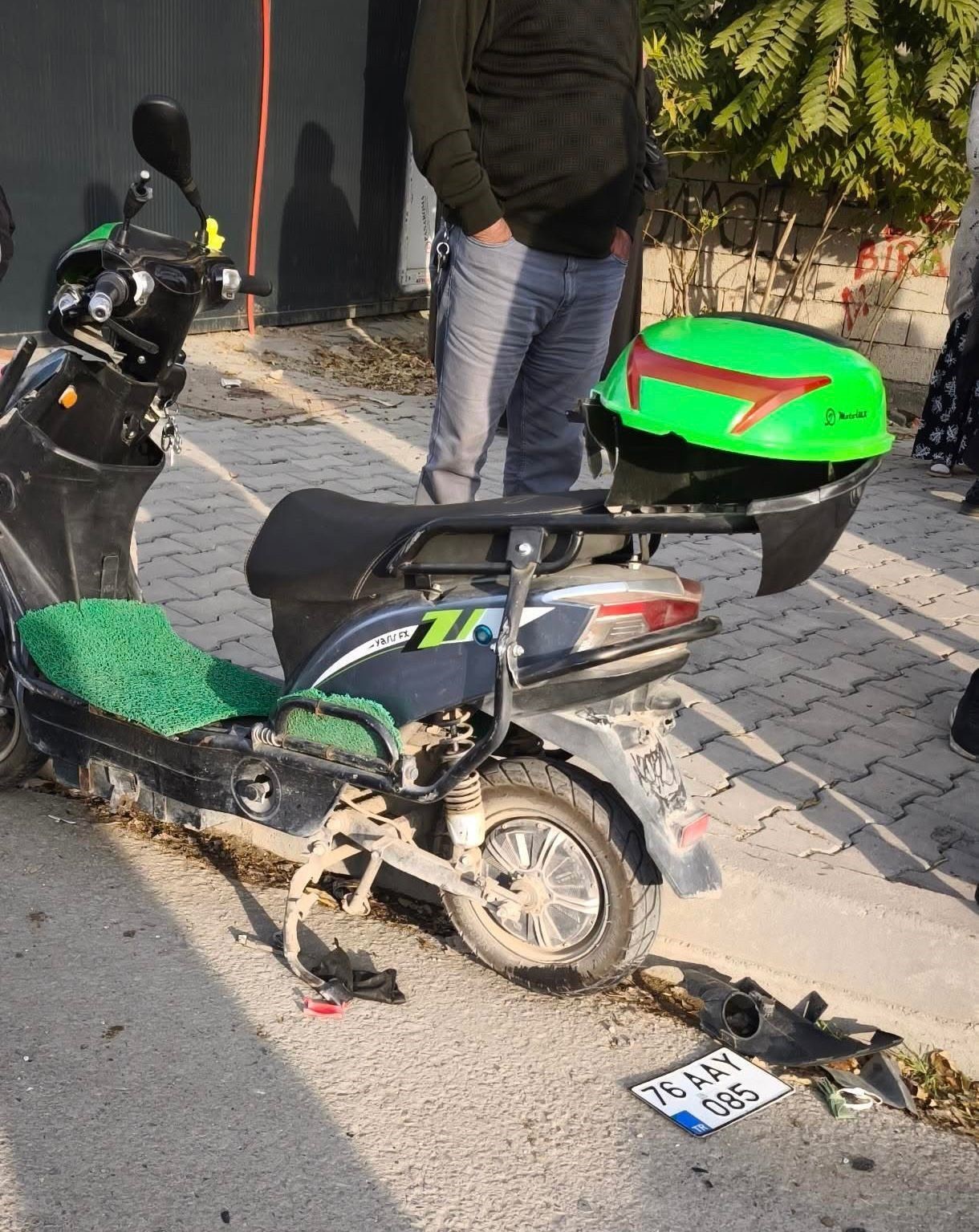 IĞDIR’DA YENİ ÇEVRE YOLU’NDA TRAFİK KAZASI: 1 YARALI