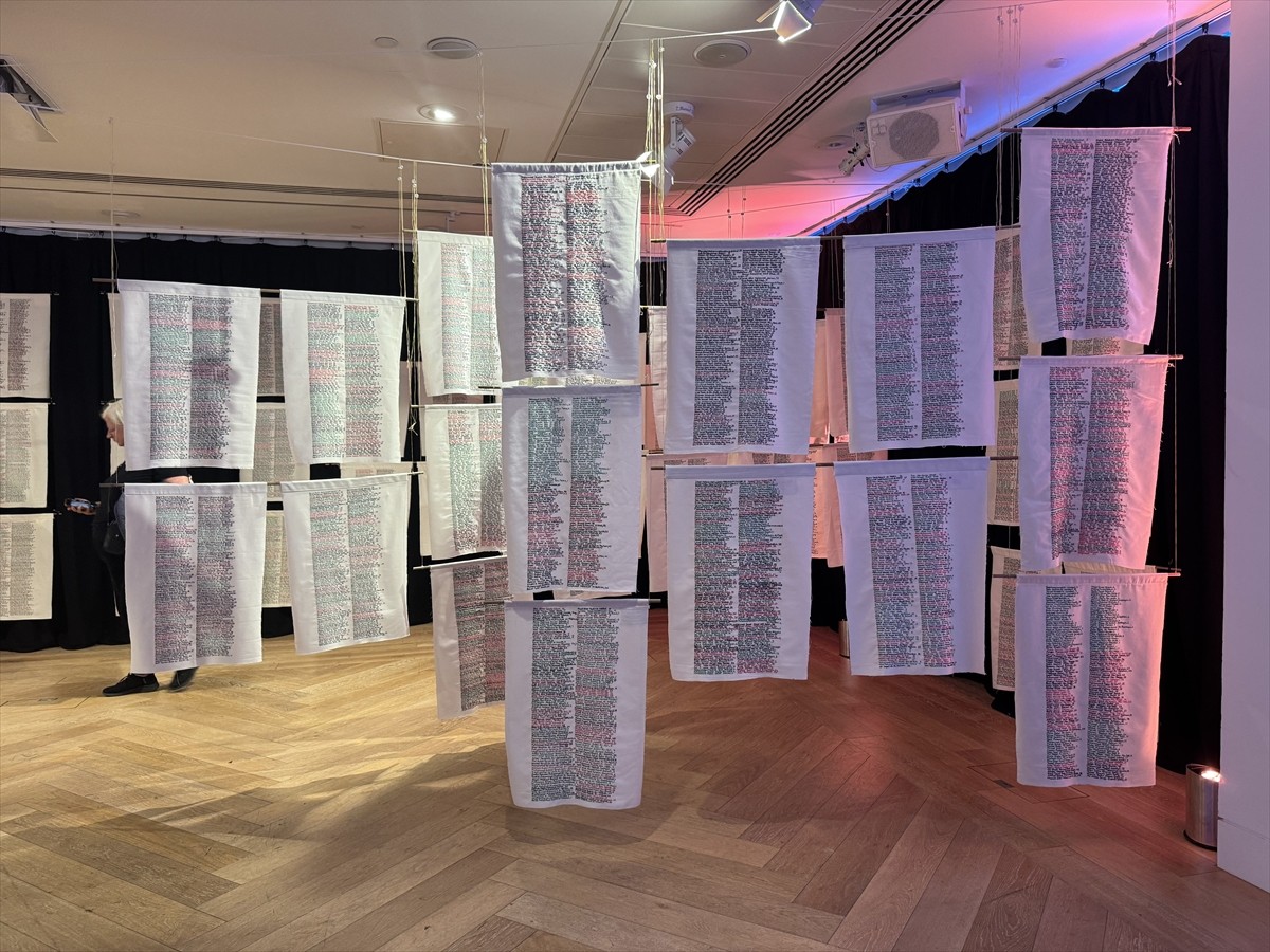 İrlandalı aktivist ve osteopat Mary Evers'ın (fotoğrafta) Gazze'de öldürülenlerin isimlerini...