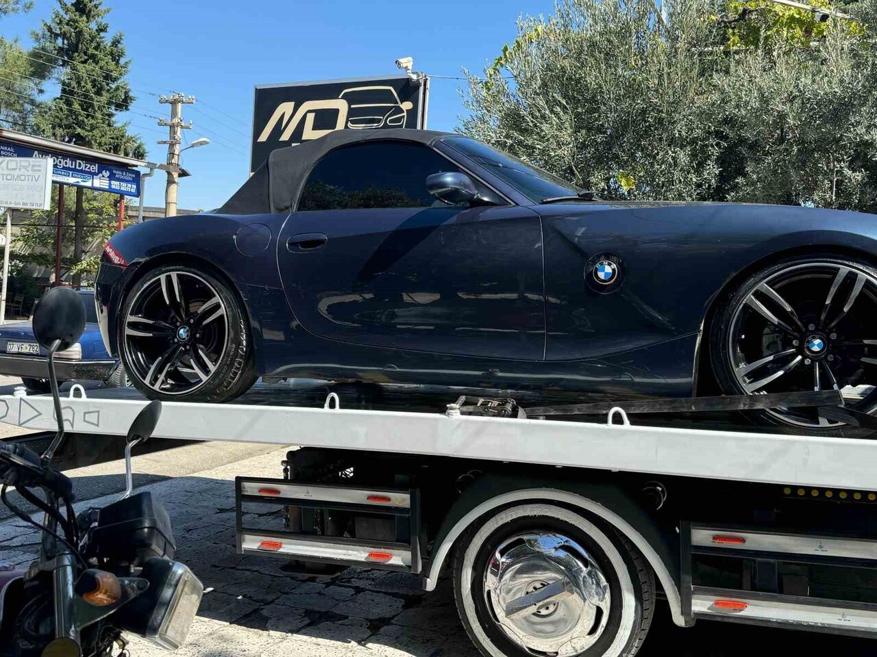 İZİNSİZ ALINIP DRİFT ATILAN ARAÇ