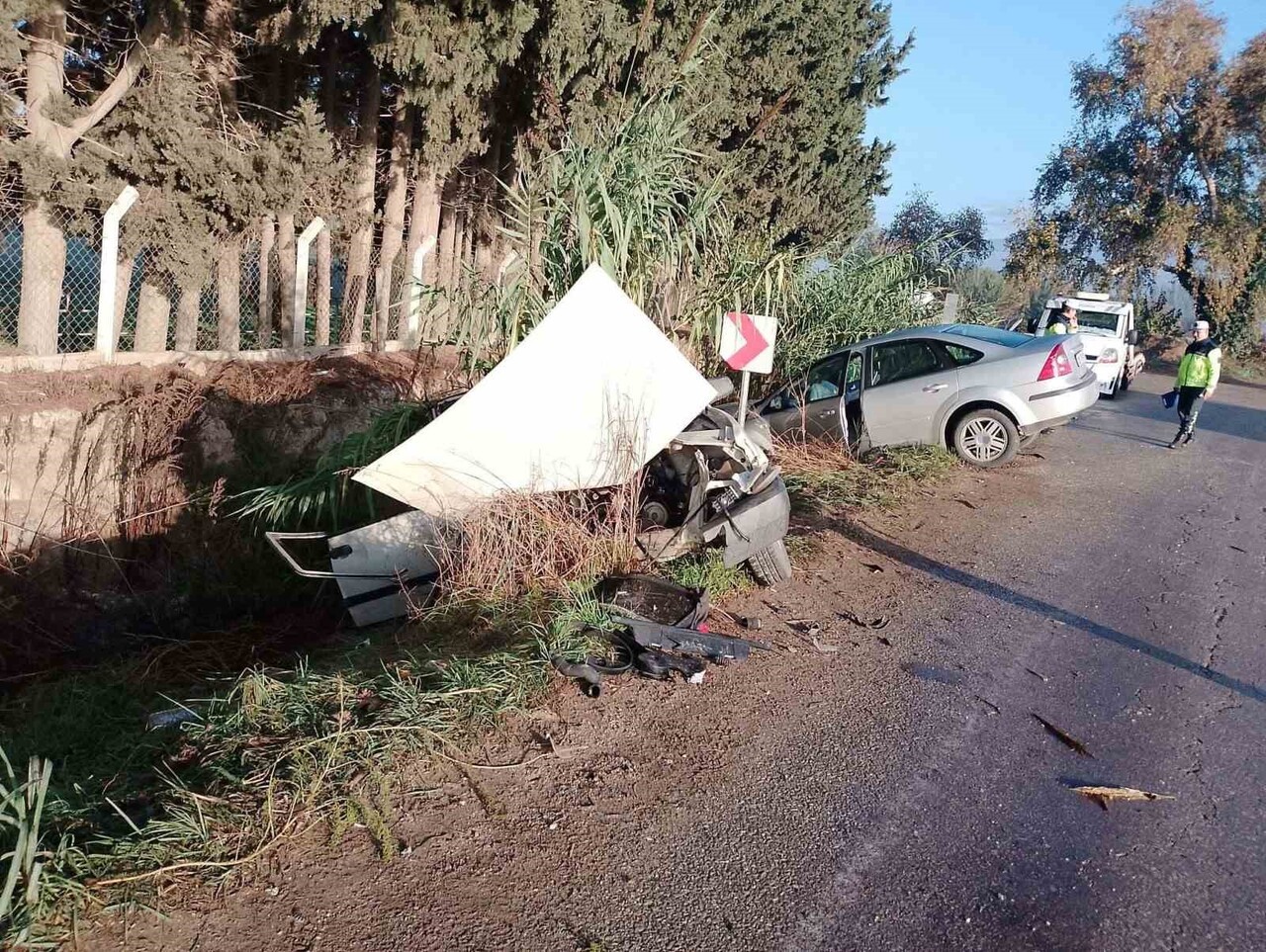 İZMİR’İN ÖDEMİŞ İLÇESİNDE, HATALI SOLLAMA NEDENİYLE MEYDANA GELEN TRAFİK KAZASINDA 3 KİŞİ...