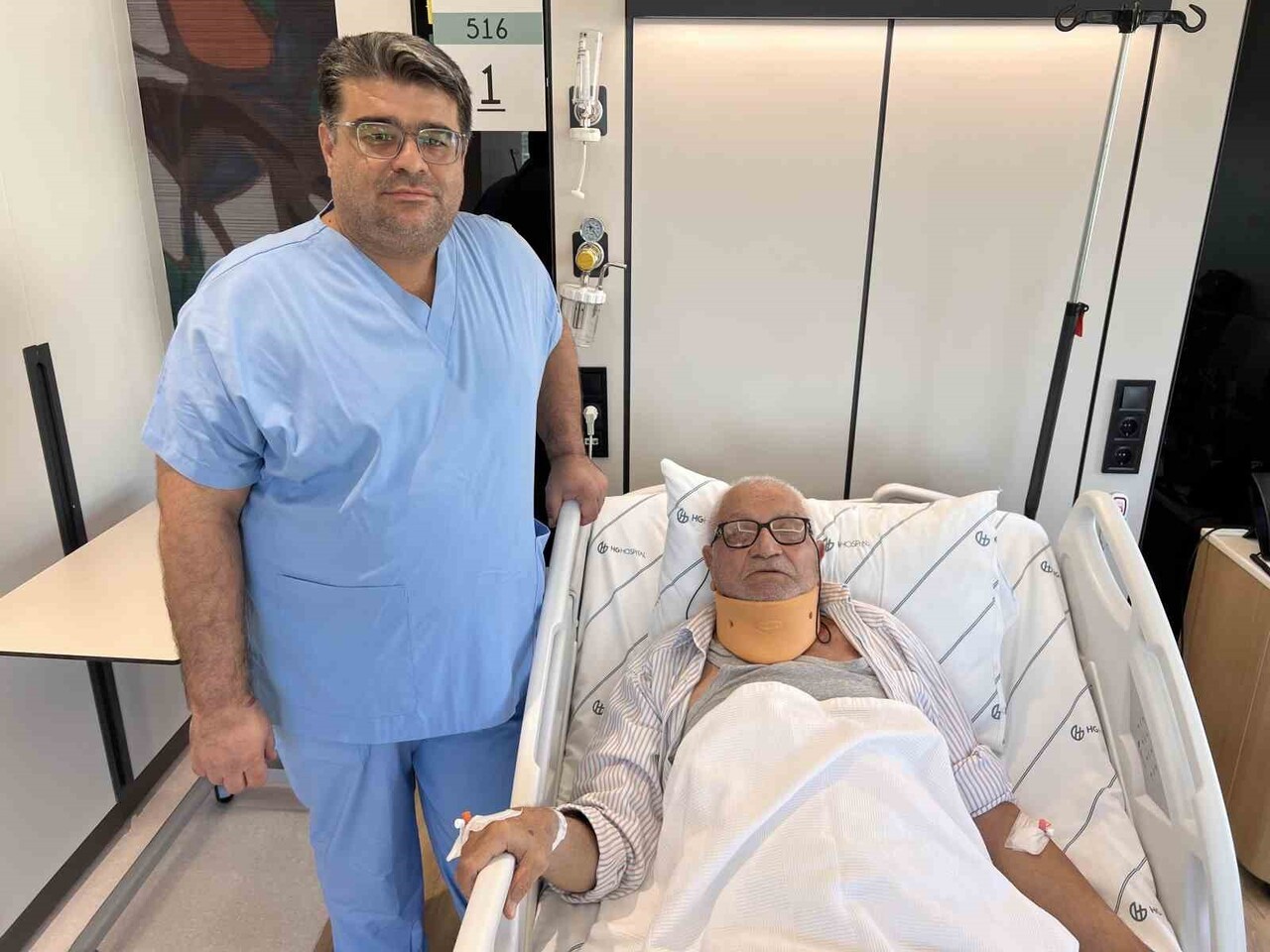 KAHRAMANMARAŞ’TA 86 YAŞINDAKİ YAŞLI HASTA, BOYUN BÖLGESİNDEKİ CİDDİ OMURİLİK KANALI DARALMASI VE...