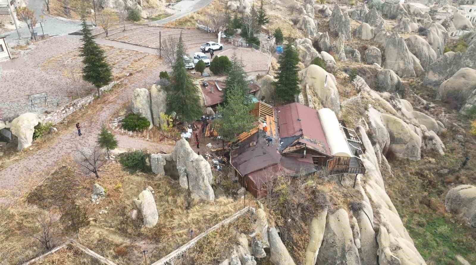KAPADOKYA ALAN BAŞKANLIĞI, BÖLGENİN DOĞAL VE TARİHİ MİRASINI KORUMAK İÇİN KAÇAK YAPILAŞMAYLA...