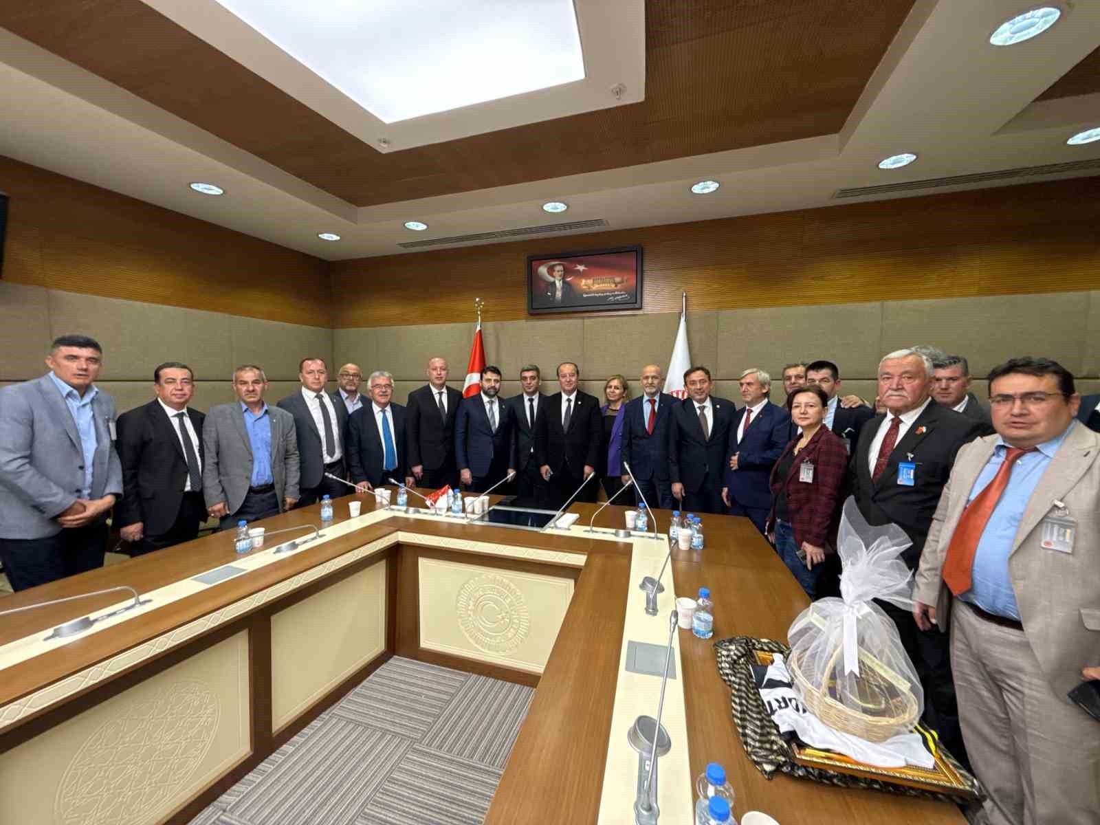 KARABÜK'ÜN YENİCE İLÇESİNİN DERNEK BAŞKANLARI VE TEMSİLCİLERİ, ANKARA’DA TÜRKİYE BÜYÜK MİLLET...