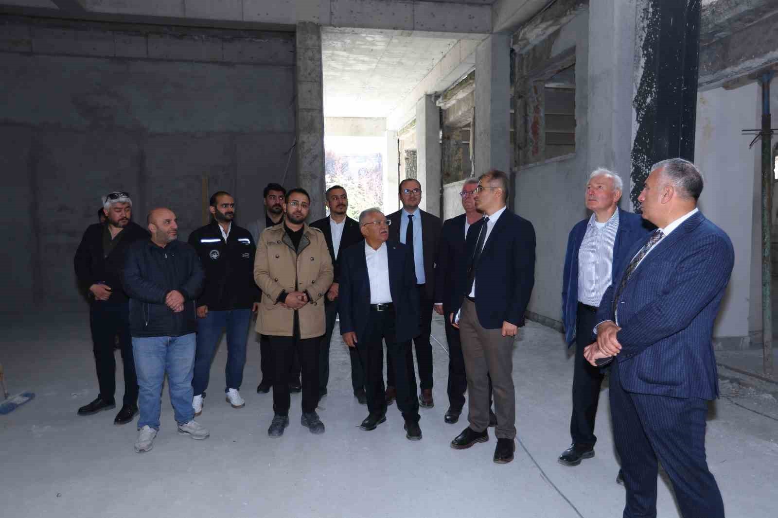 KAYSERİ BÜYÜKŞEHİR BELEDİYE BAŞKANI DR. MEMDUH BÜYÜKKILIÇ’IN ÖNCÜLÜĞÜNDE YÜRÜTÜLEN 115 MİLYON...