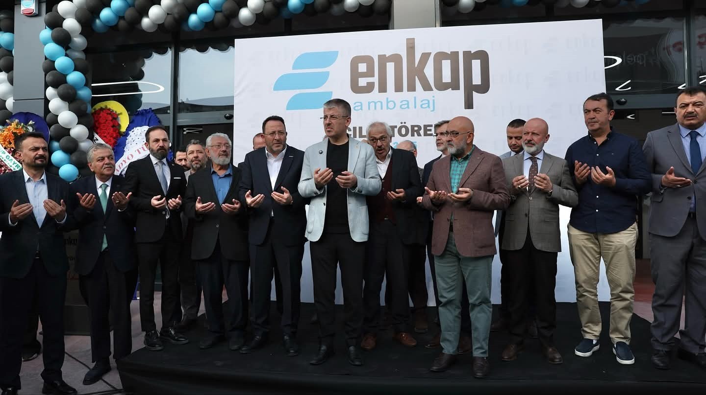 KAYSERİ’DE ENKAP AMBALAJ’IN YENİ MAĞAZA AÇILIŞI KAYSERİ PROTOKOLÜNÜ BİR ARAYA...