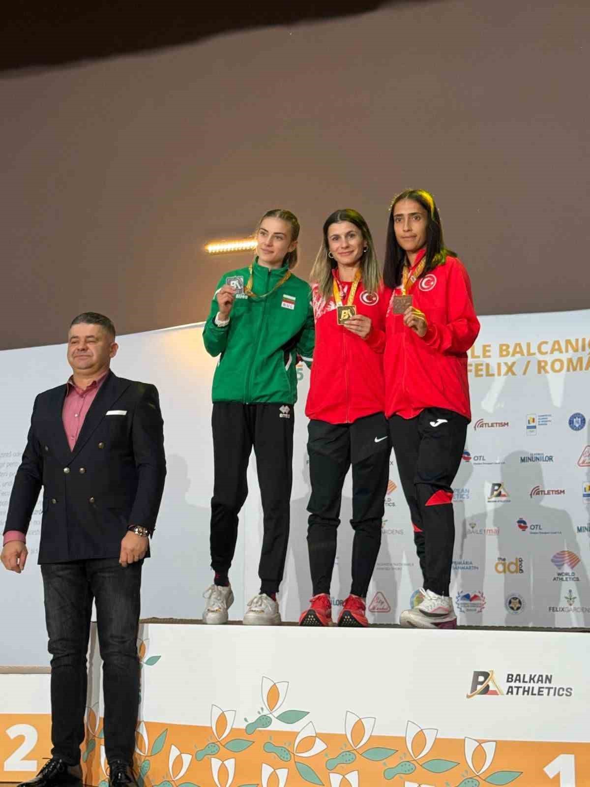 KAYSERİLİ MİLLİ SPORCU SÜMEYYE EROL, BALKAN ŞAMPİYONU OLARAK ALTIN MADALYA KAZANDI.