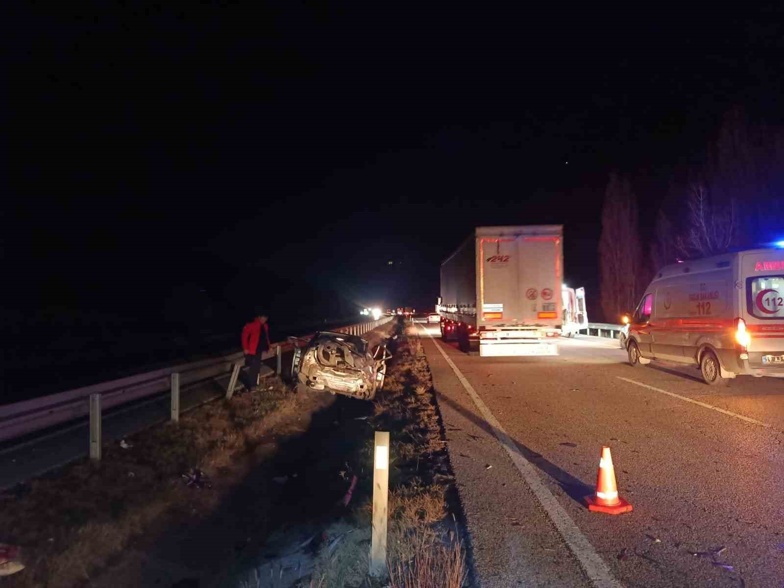 KAZANIN MEYDANA GELDİĞİ YER VE ARAÇTAN GÖRÜNTÜ