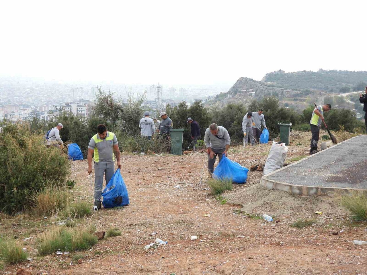 KEPEZ BELEDİYESİ, ANTALYA’YI KUŞ BAKIŞI İZLEME İMKANI SUNAN ÇANKAYA MAHALLESİ ALİ UYAROĞLU CADDESİ...