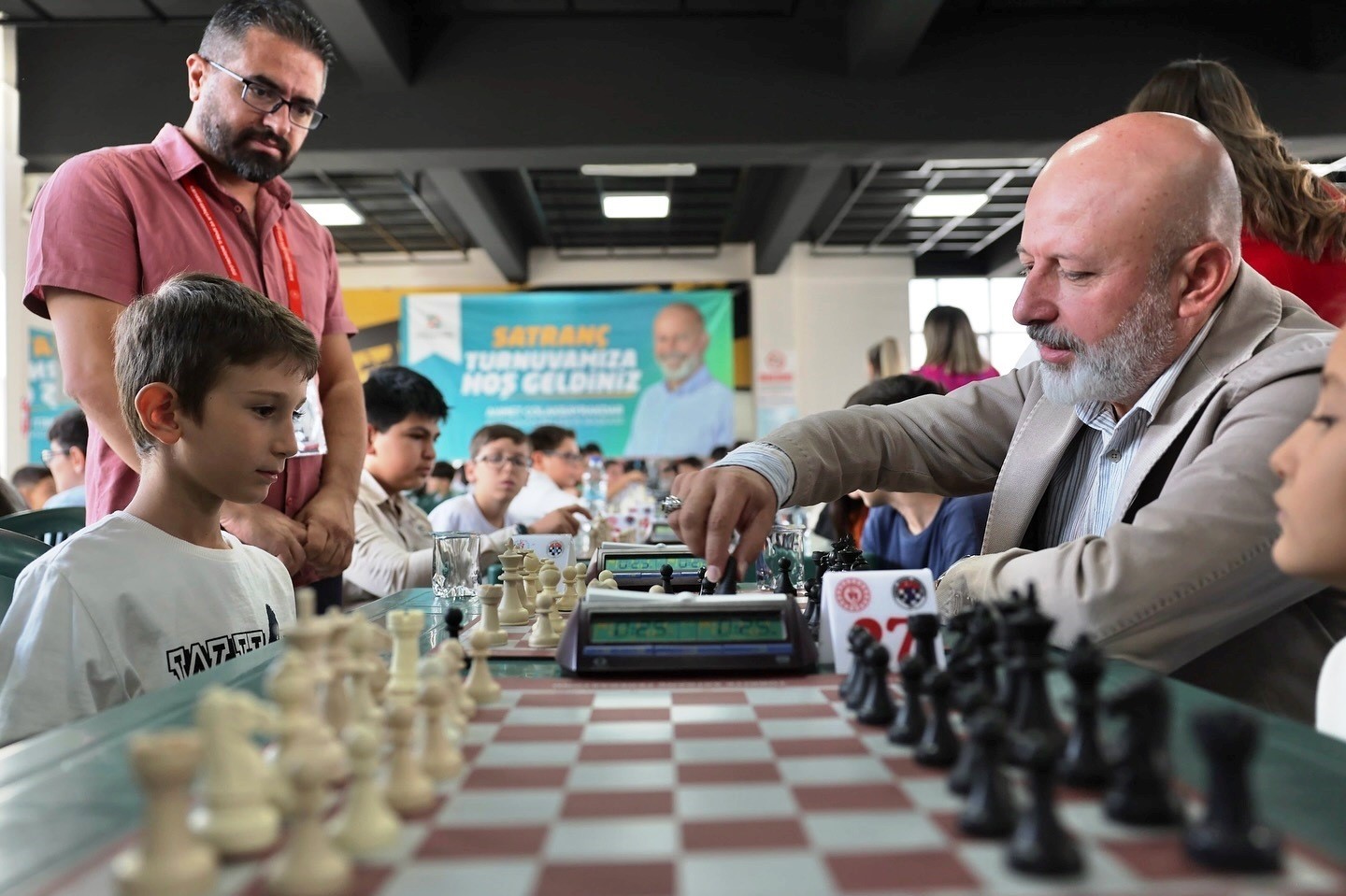 KOCASİNAN BELEDİYESİ EV SAHİPLİĞİNDE, GENÇLİK VE SPOR BAKANLIĞI İLE TÜRKİYE SATRANÇ FEDERASYONU İŞ...