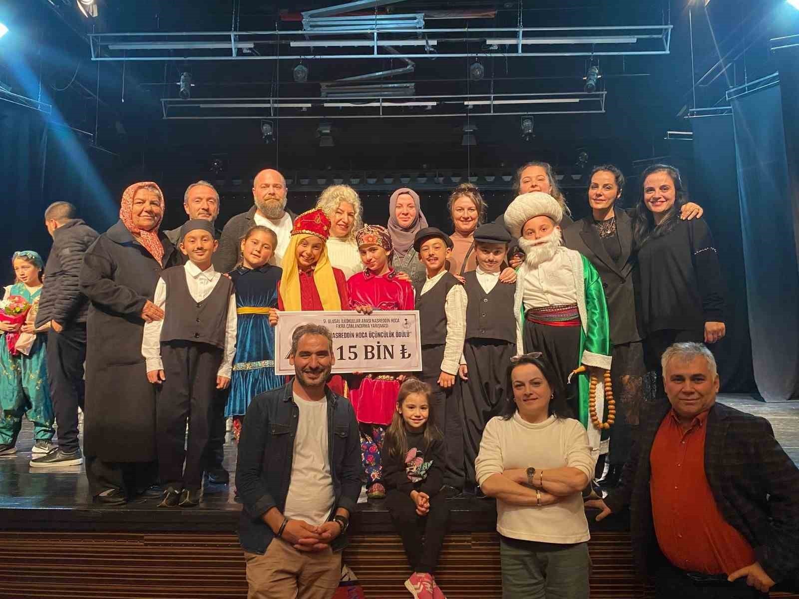 KONYA’NIN AKŞEHİR İLÇESİNDE DÜZENLENEN 9. ULUSAL İLKOKULLAR ARASI NASREDDİN HOCA FIKRA CANLANDIRMA...