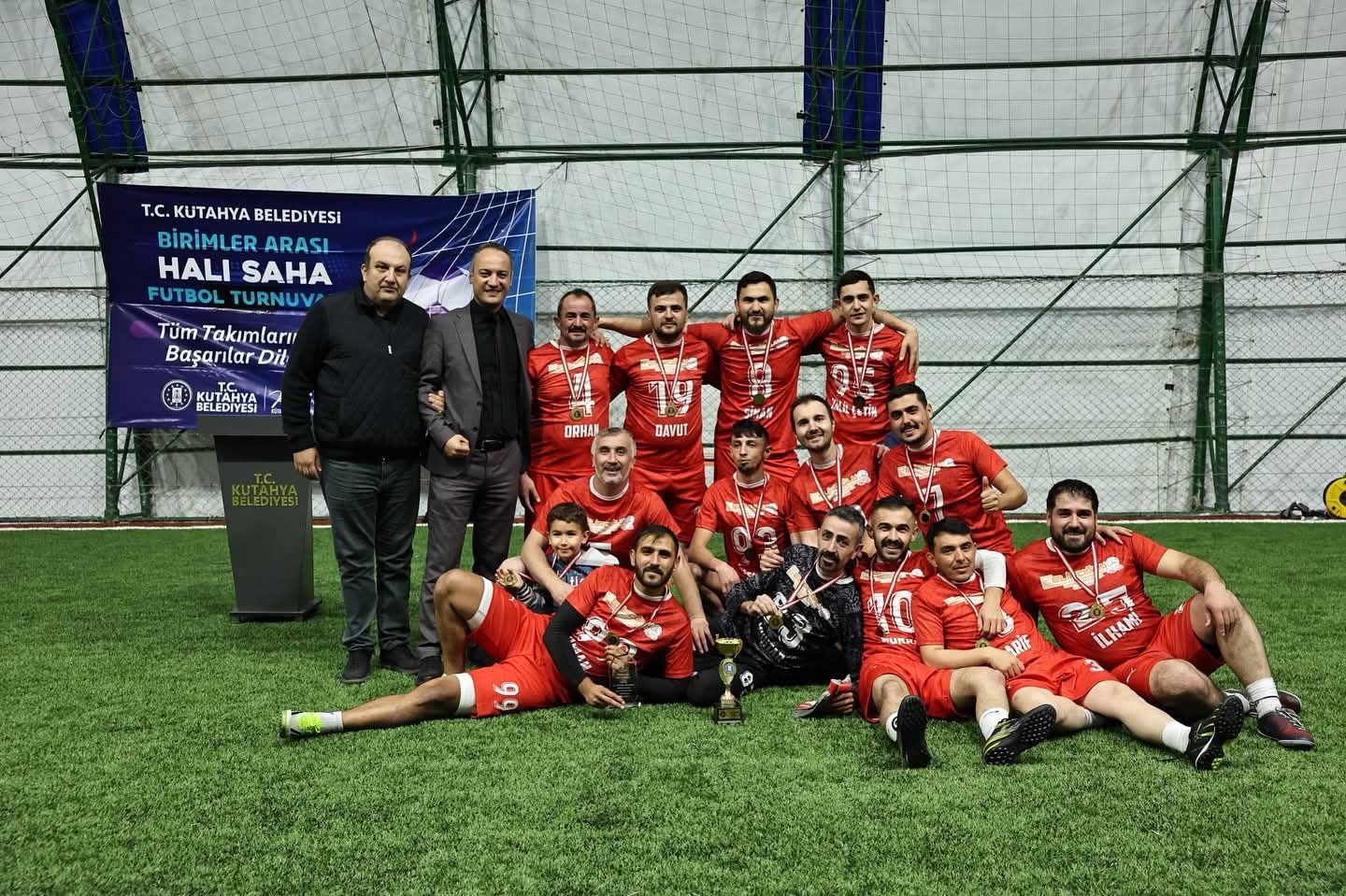 KÜTAHYA BELEDİYESİ BİRİMLER ARASI FUTBOL TURNUVASI SONA ERDİ: ŞAMPİYON MAKİNE İKMAL BAKIM VE...