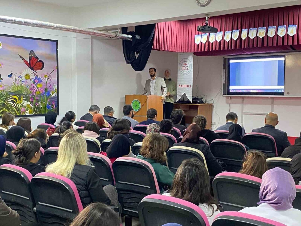 MANİSA’NIN SALİHLİ İLÇESİNDE ŞEHİT MUSTAFA SERİN ANADOLU İMAM HATİP LİSESİ VE ŞAHİN ŞEN KIZ...