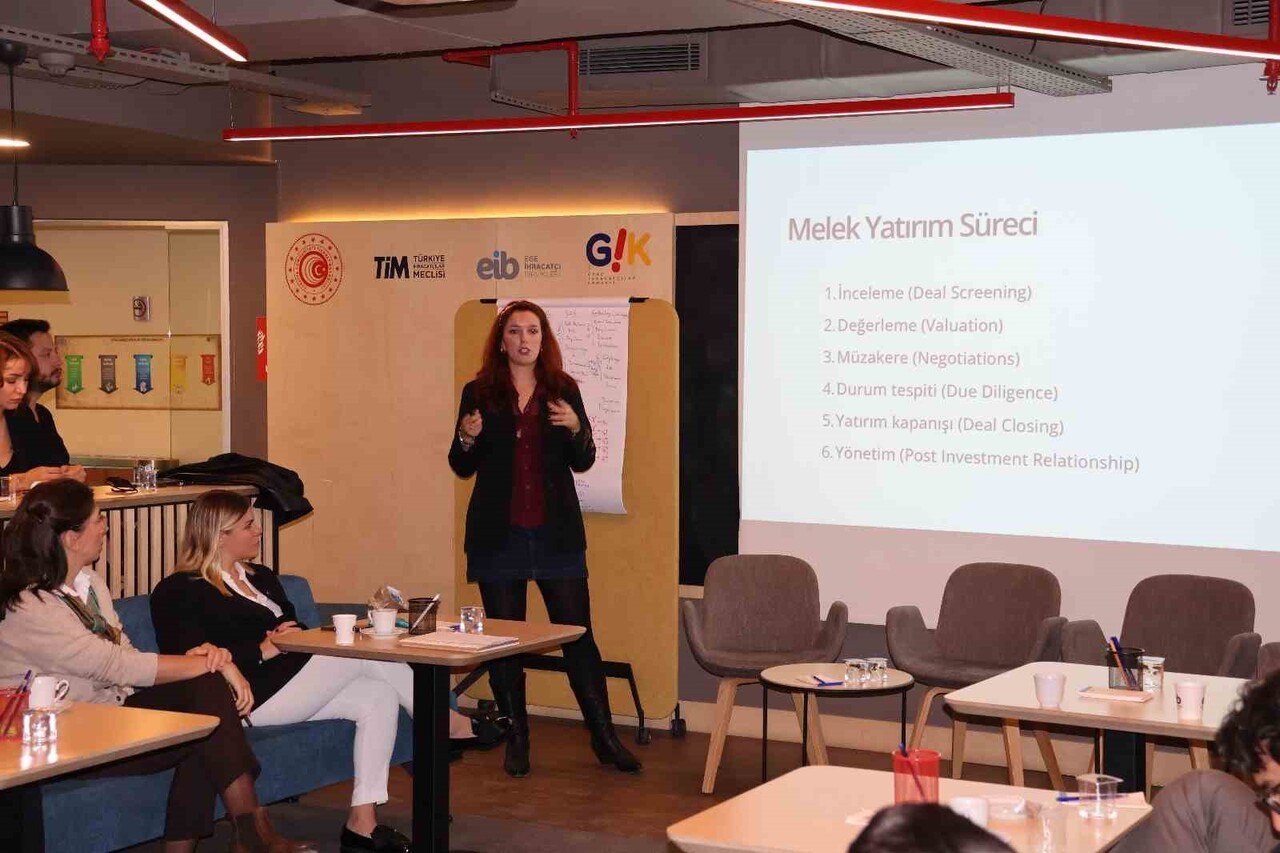 MELEK YATIRIMCILIK: TEMEL KAVRAMLAR VE SÜREÇLERLE İLGİLİ SUNUM YAPAN EGİAD MELEKLERİ GENEL...