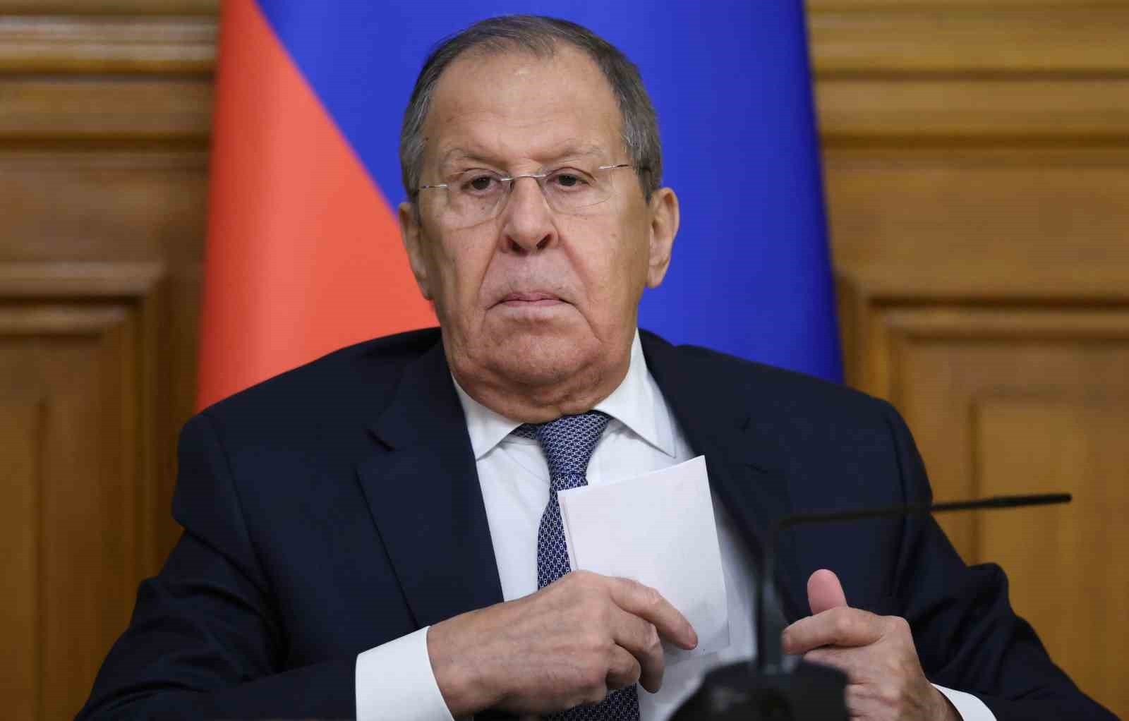 MOSKOVA (İHA) - RUSYA DIŞİŞLERİ BAKANI SERGEY LAVROV, ABD BAŞKANI DONALD TRUMP’IN NÜKLEER...