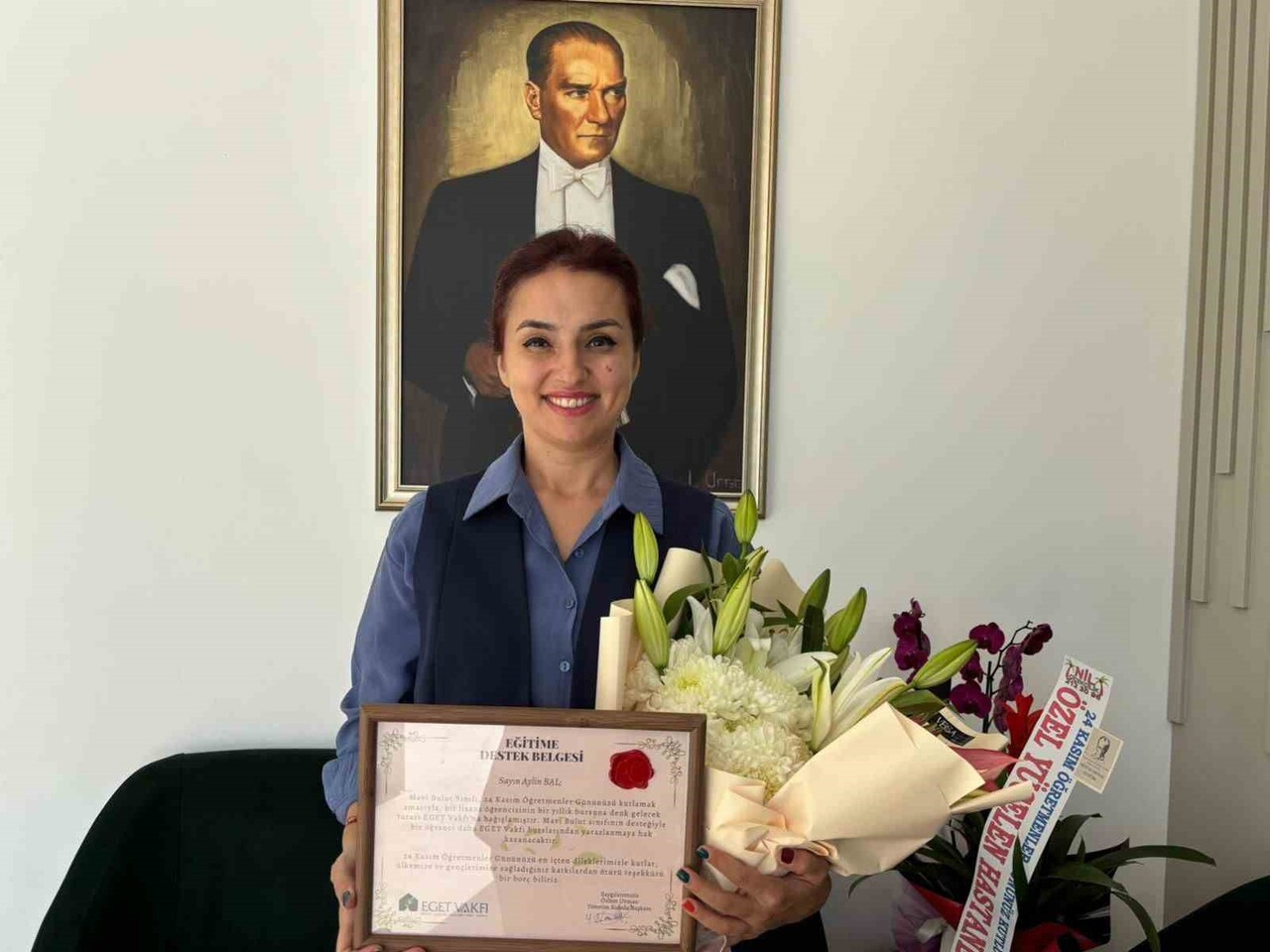 MTK KOLEJİ 3-C SINIFI VELİLERİNDEN ANLAMLI ÖĞRETMENLER GÜNÜ HEDİYESİ