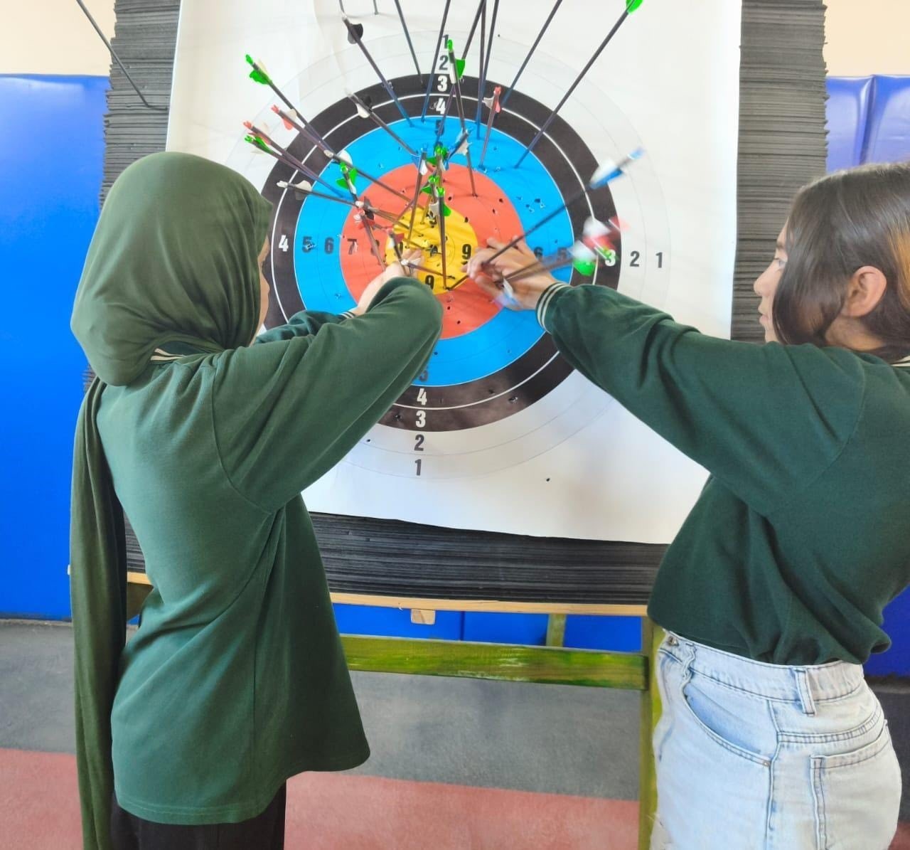 MUŞ’UN KORKUT İLÇESİNDE OKÇULUK BRANŞINDA ÇALIŞMALAR, UZMAN ANTRENÖRLER EŞLİĞİNDE SPORCULARIN...