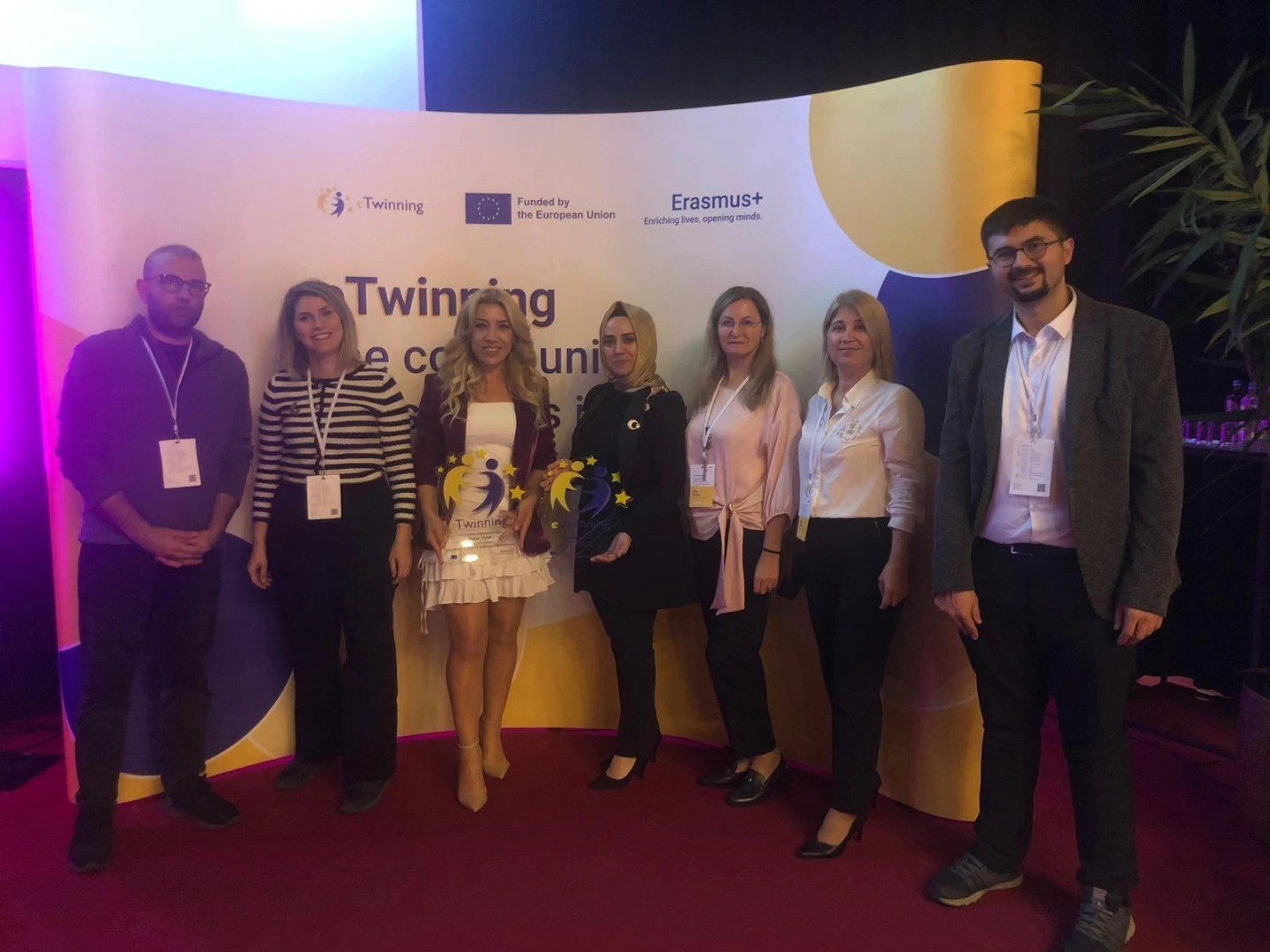 NAZİLLİ LİSESİ İNGİLİZCE ÖĞRETMENİ AYLA DUMAN, BELÇİKA’NIN BRÜKSEL KENTİNDE DÜZENLENEN 2025...