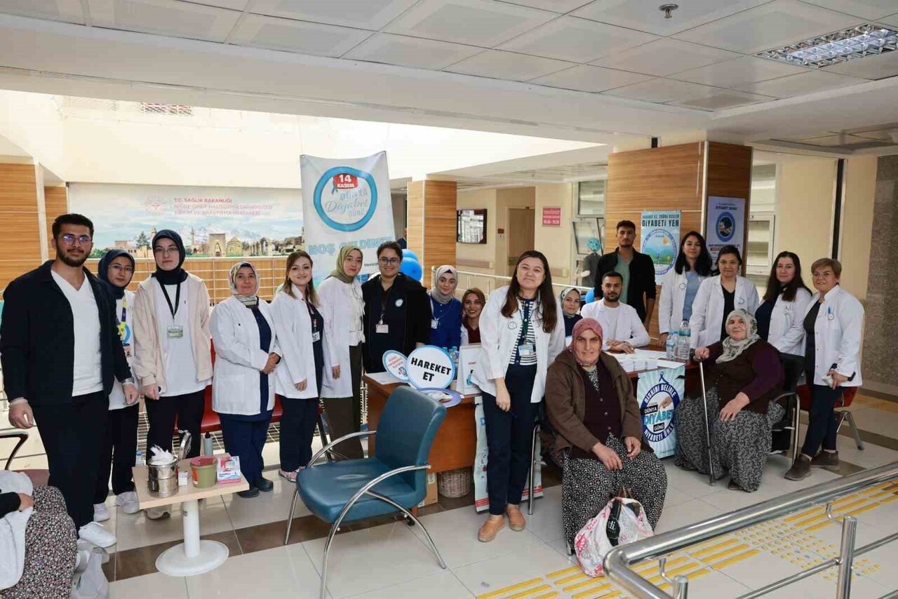 NİĞDE ÖMER HALİSDEMİR ÜNİVERSİTESİ, 14 KASIM DÜNYA DİYABET GÜNÜ ETKİNLİKLERİ NİĞDE ÖMER HALİSDEMİR...