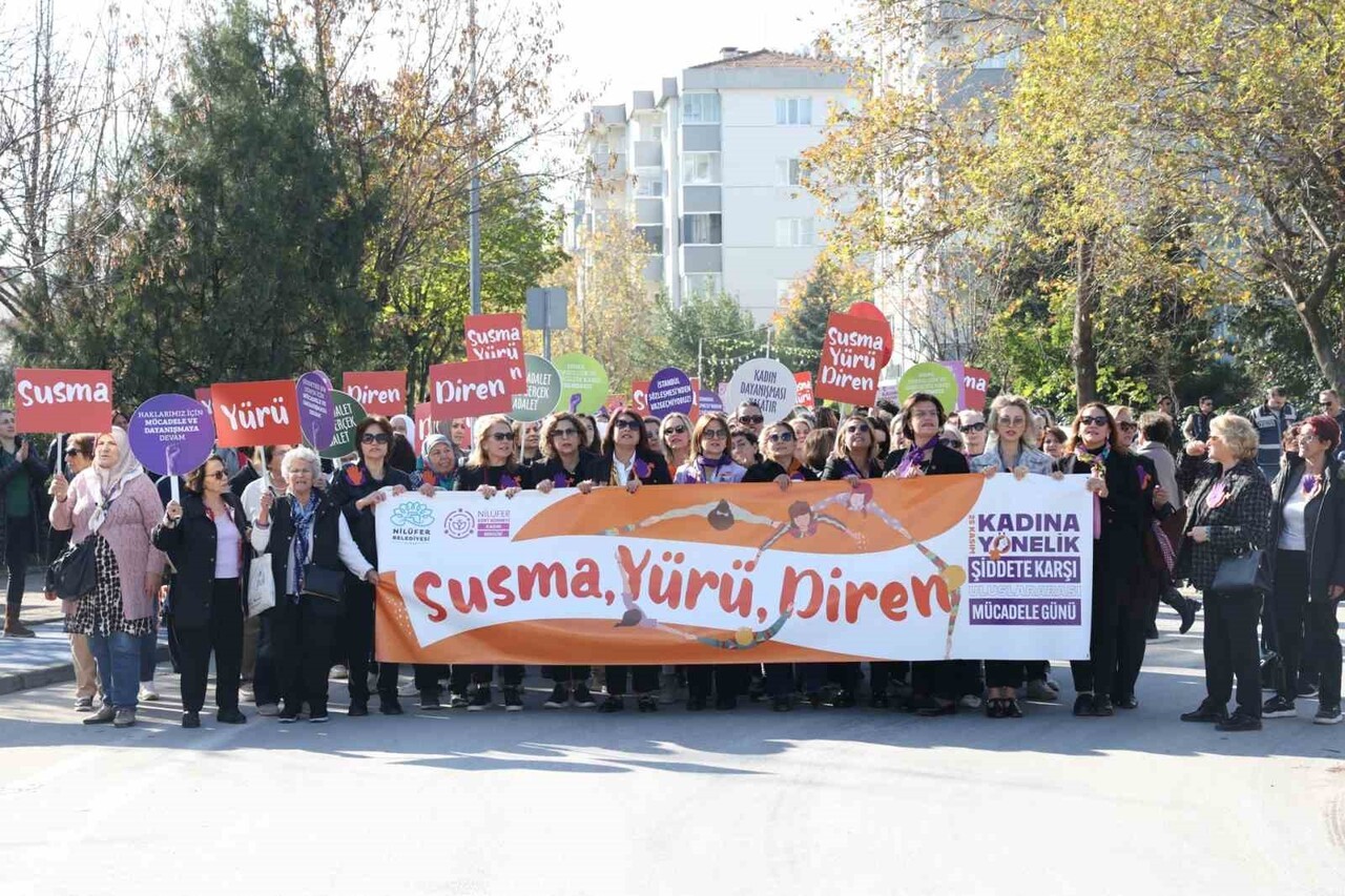 NİLÜFER BELEDİYESİ VE NİLÜFER KENT KONSEYİ, 25 KASIM KADINA YÖNELİK ŞİDDETE KARŞI ULUSLARARASI...