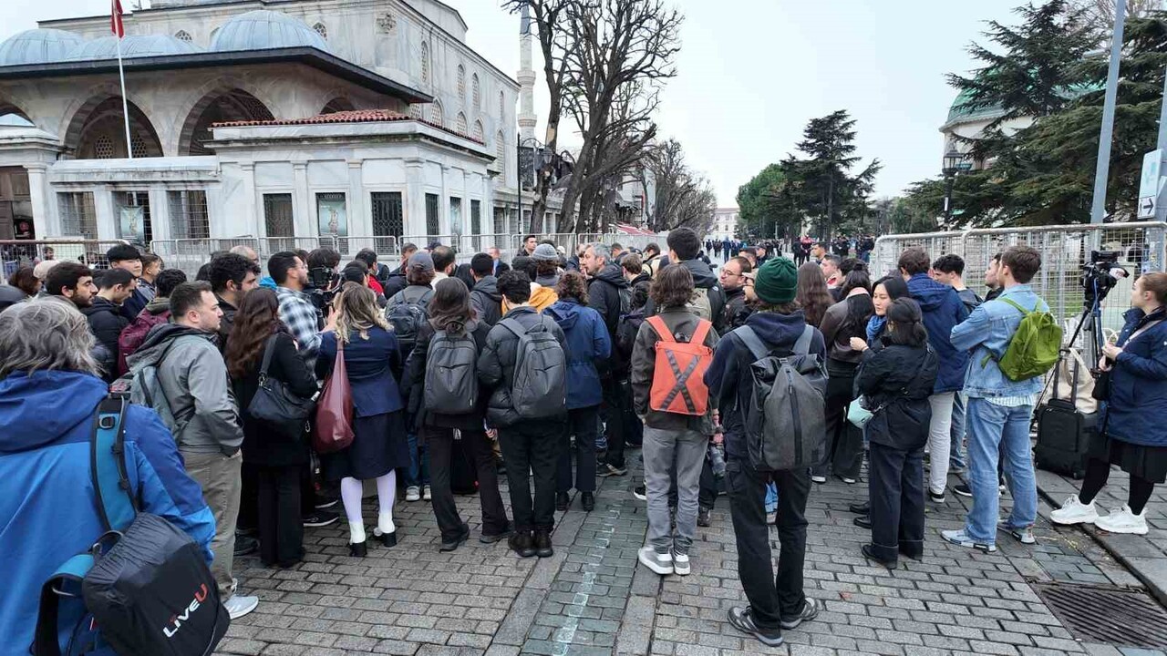 PAPA 14. LEO'NUN, SULTANAHMET CAMİİ'NE ZİYARETİ ÖNCESİ BÖLGEDE YOĞUN GÜVENLİK ÖNLEMLERİ...