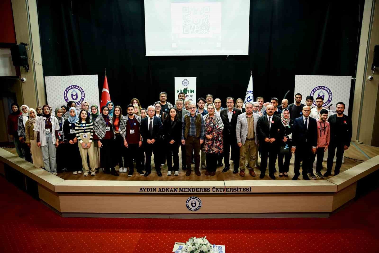 "VİCDANIN KIYISINDA GAZZE" ETKİNLİĞİ ADÜ’DE DÜZENLENDİ