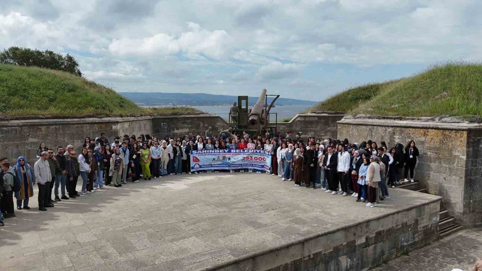 ŞAHİNBEY BELEDİYESİ ÇANAKKALE ZAFERİ’NİN 100. YILI ETKİNLİKLERİ KAPSAMINDA BAŞLATTIĞI "GAZİLER...