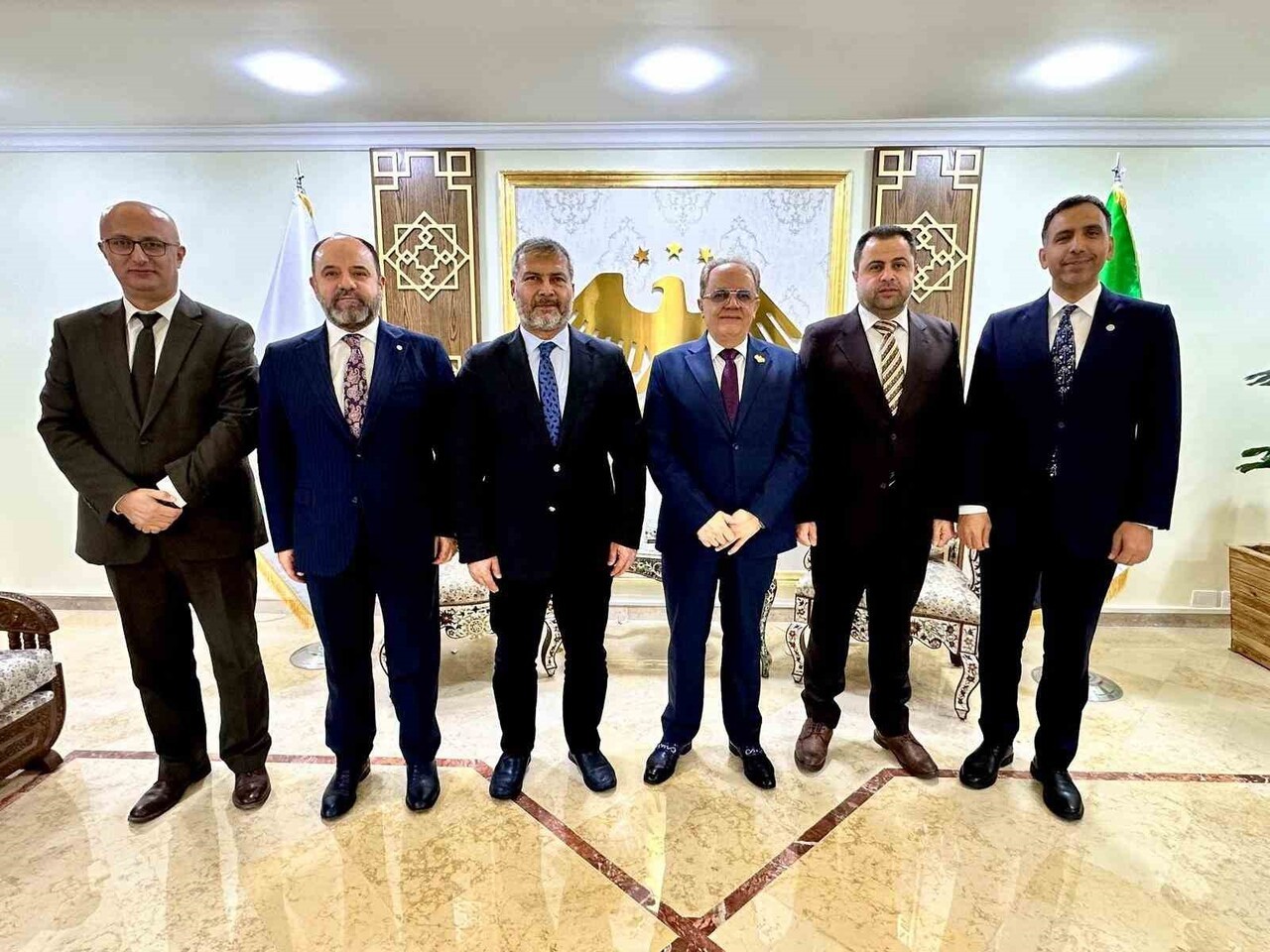 ŞAM ÜNİVERSİTESİ'NDE DÜZENLENEN TANITIM VE İŞ BİRLİĞİ ETKİNLİĞİNE KATILAN ANADOLU ÜNİVERSİTESİ...