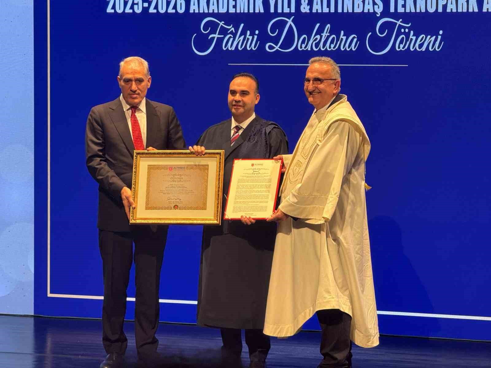 SANAYİ VE TEKNOLOJİ BAKANI MEHMET FATİH KACIR, İSTANBUL’DA ALTINBAŞ ÜNİVERSİTESİ 2025-26 AKADEMİK...