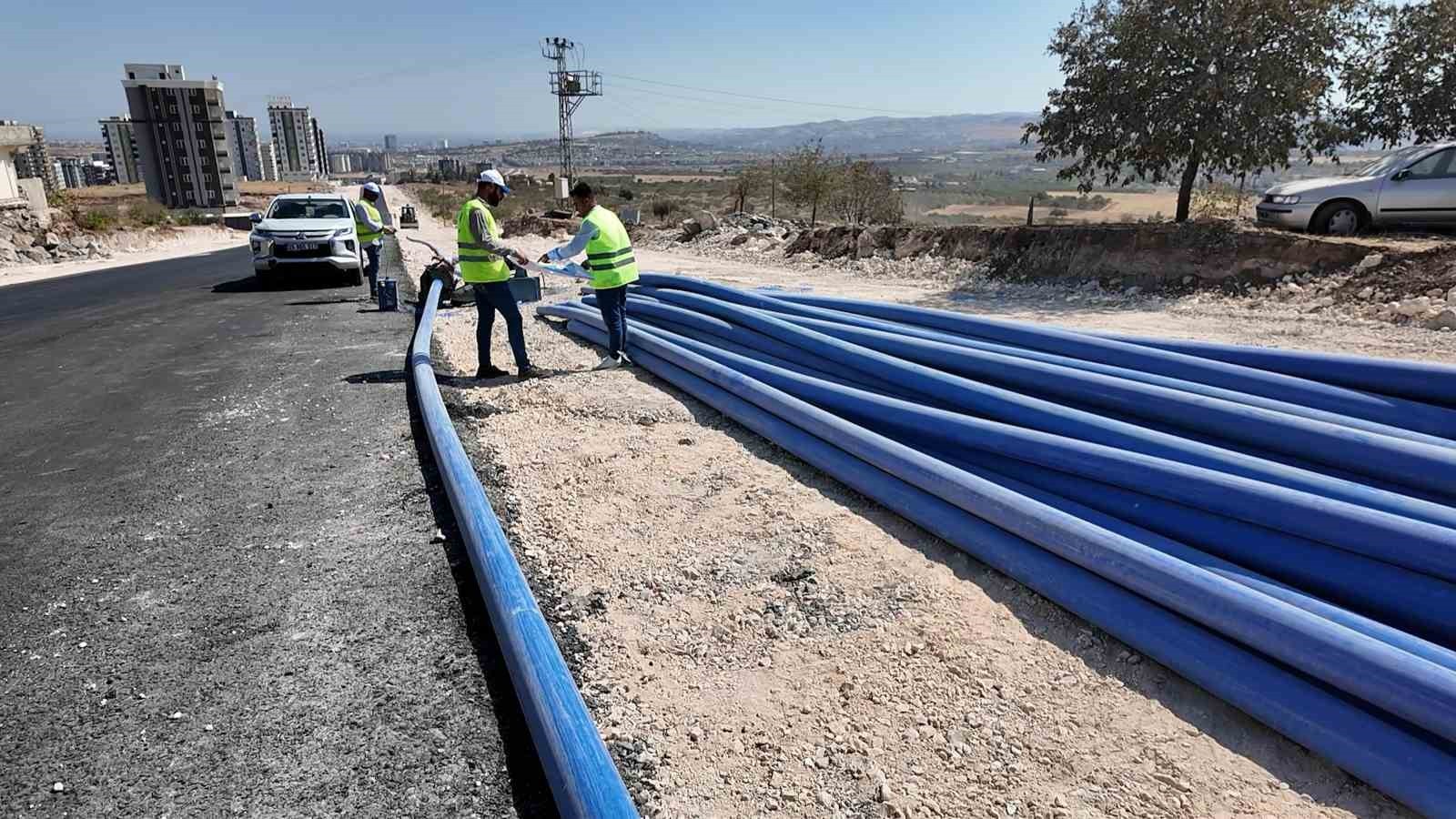 ŞANLIURFA’DA İÇME SUYU ALTYAPISI YENİLENİYOR