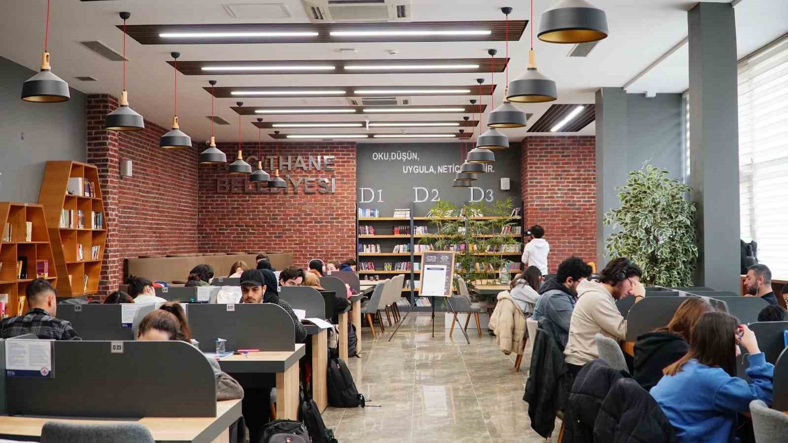 SESSİZ, GÜVENLİ VE KONFORLU ORTAMLARIYLA SINAV DÖNEMLERİNDE DOLUP TAŞAN KIRAATHANELER DERS...