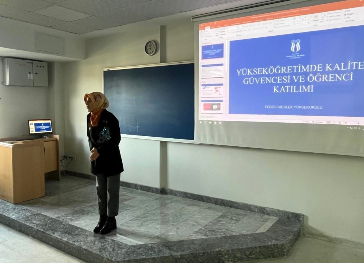 SUBÜ FERİZLİ MYO’DA ‘YÜKSEKÖĞRETİMDE KALİTE GÜVENCESİ VE ÖĞRENCİ KATILIMI’ ETKİNLİĞİ DÜZENLENEREK...