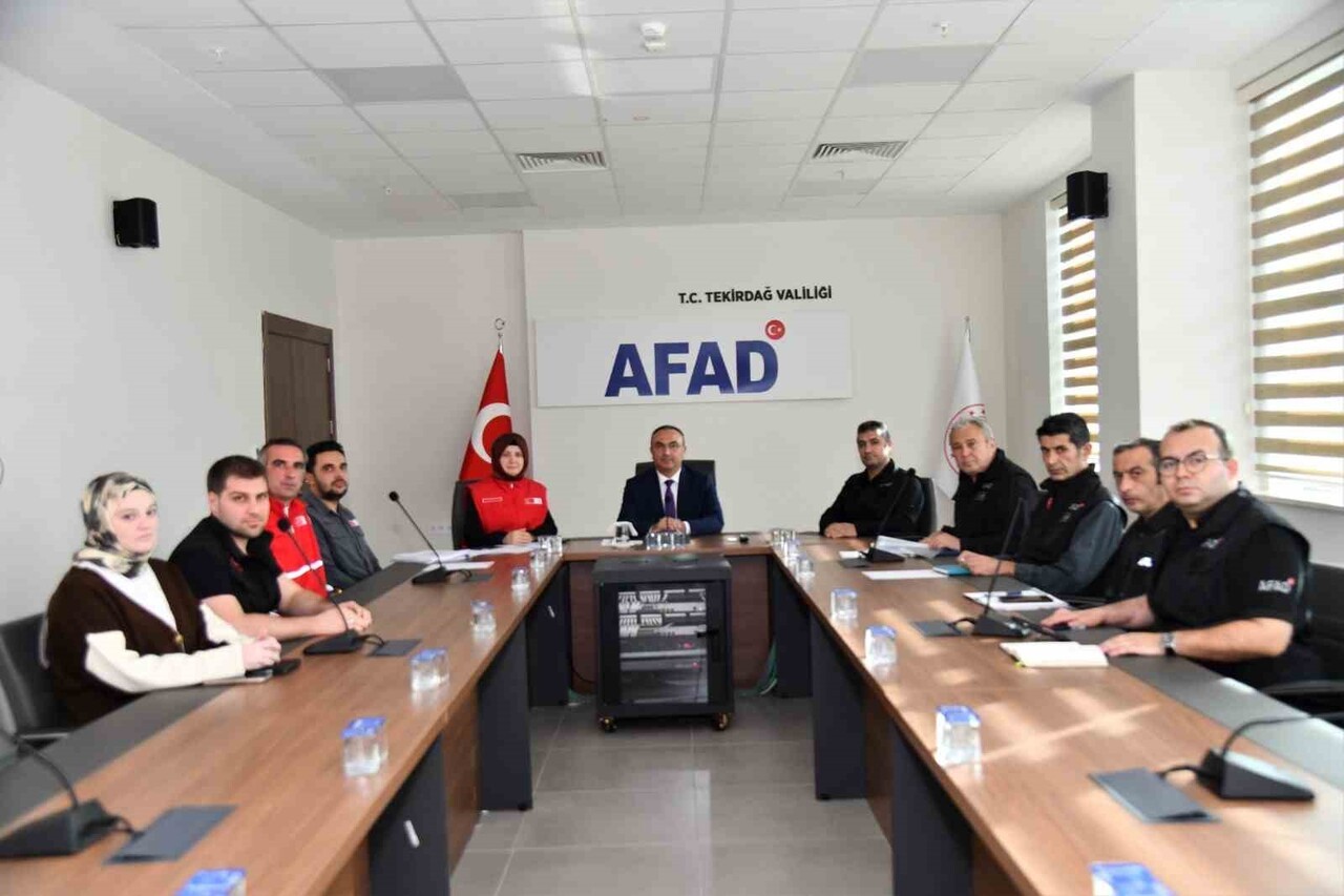 TEKİRDAĞ’DA AFET VE ACİL DURUMLARDA SUNULACAK BESLENME HİZMETLERİNİN KAPASİTESİNİ DEĞERLENDİRMEK...