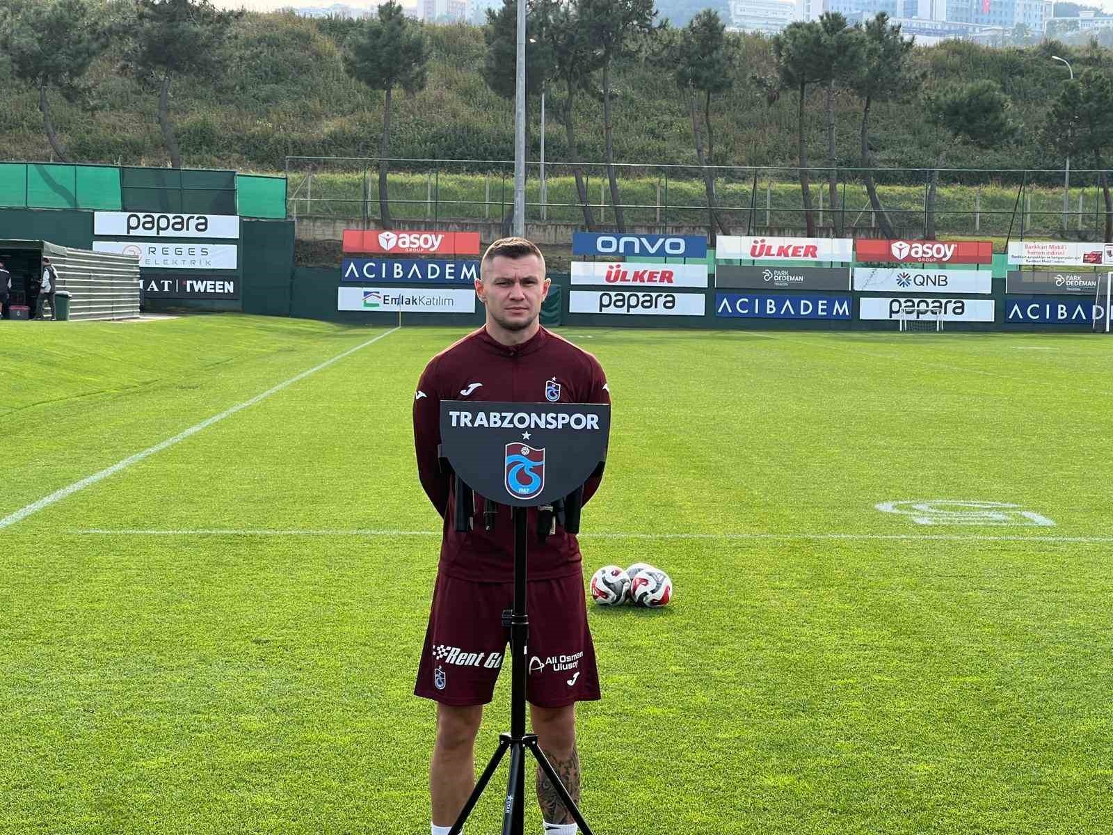 TRABZONSPOR’UN UKRAYNALI OYUNCUSU ALEXSANDER ZUBKOV