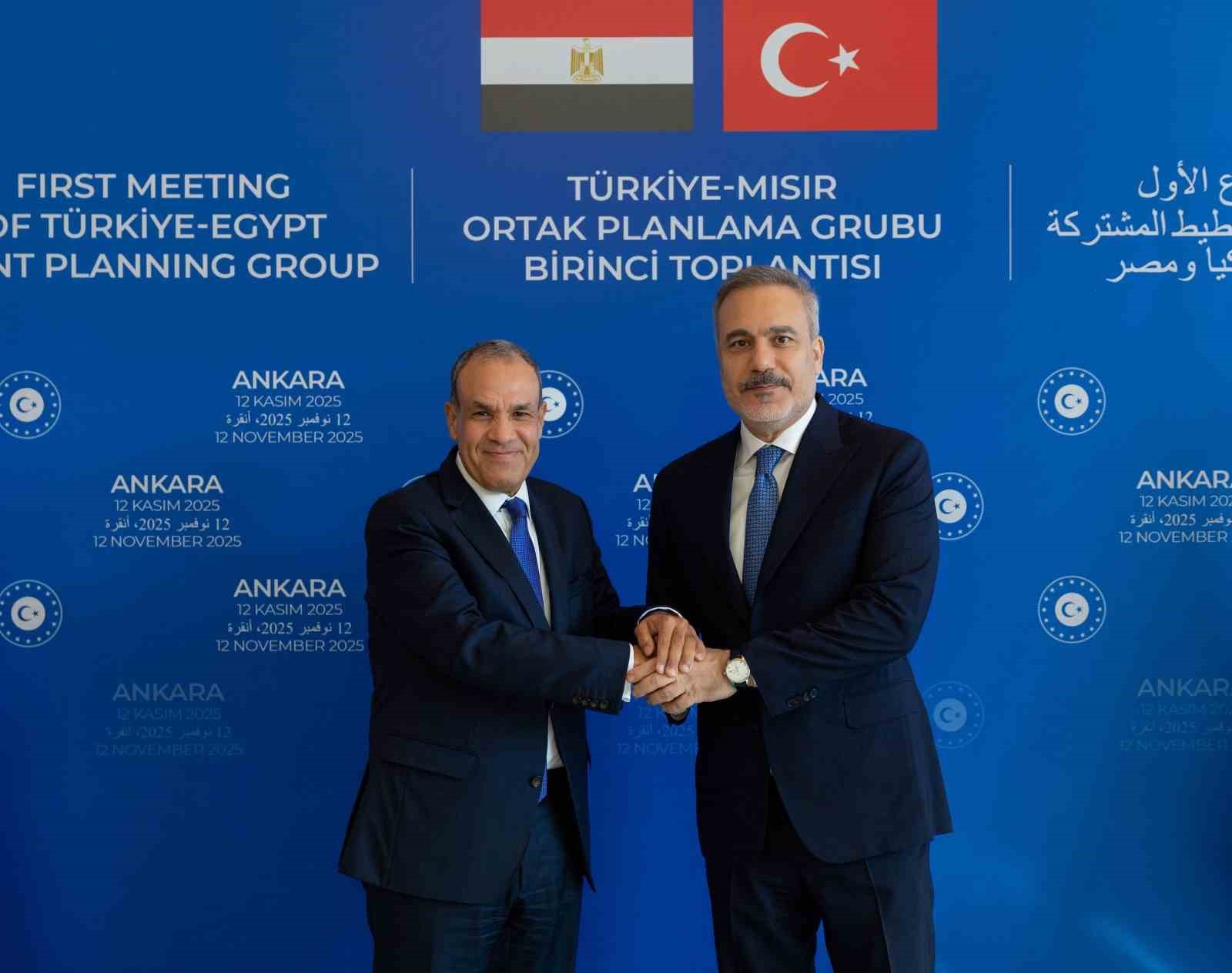 TÜRKİYE-MISIR ORTAK PLANLAMA GRUBU BİRİNCİ TOPLANTISI ANKARA'DA BAŞLADI.