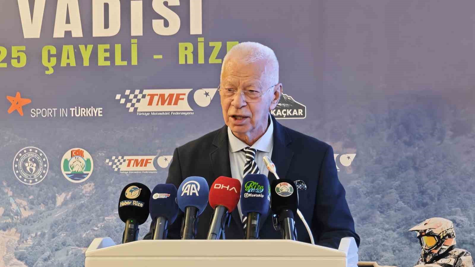 TÜRKİYE MOTOSİKLET FEDERASYONU BAŞKANI MEHMET SADIK VEFA