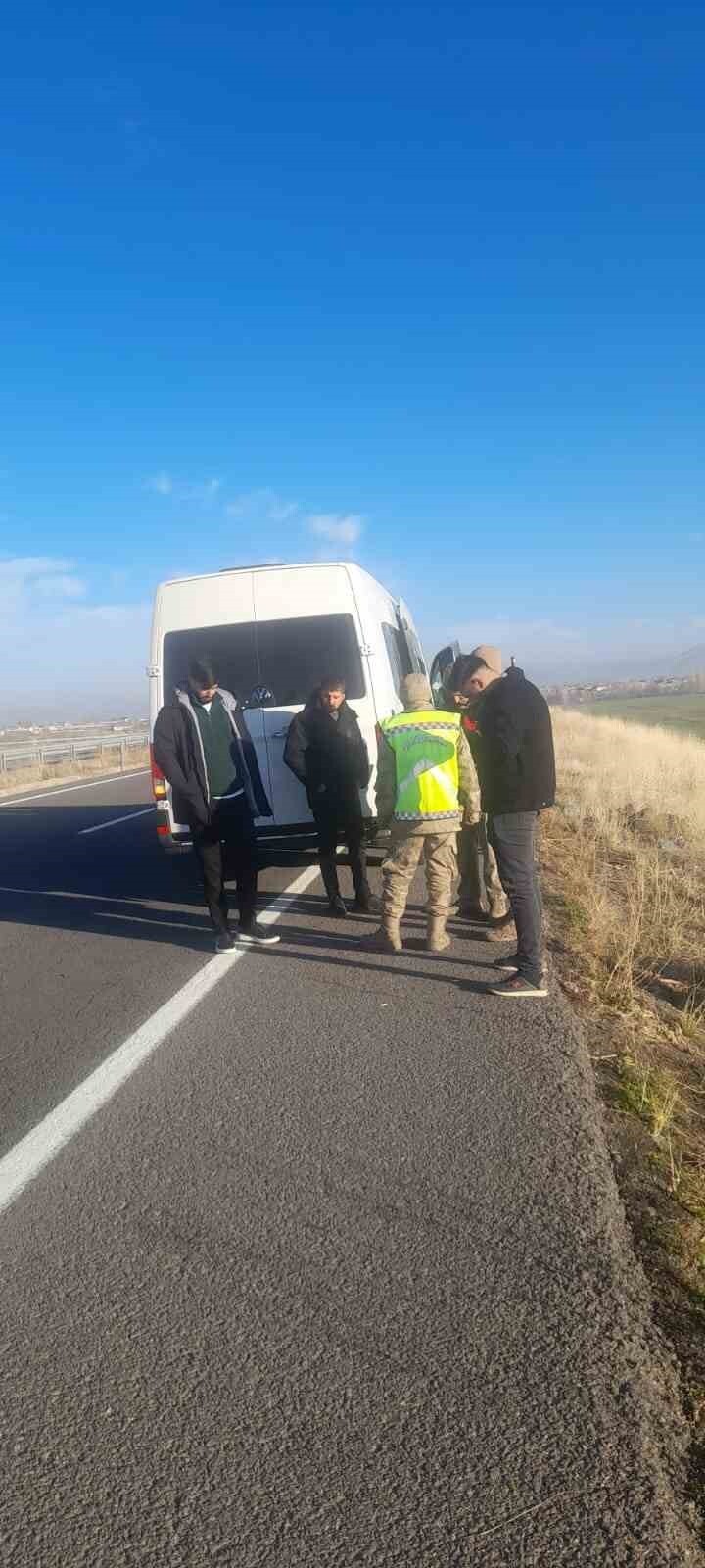 TUTAK'TA TRAFİK KAZASI