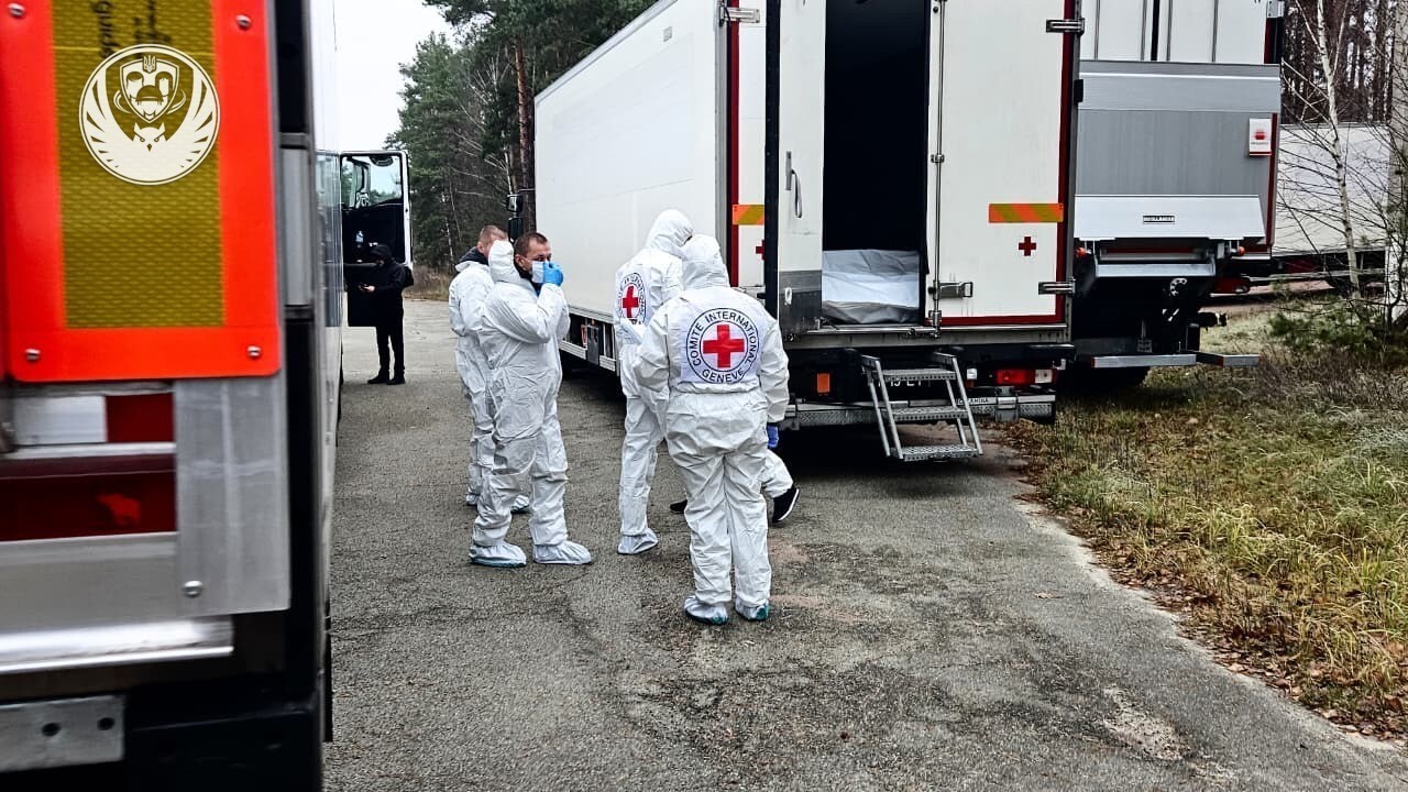 UKRAYNA SAVAŞ ESİRLERİ KOORDİNASYON MERKEZİ, RUSYA İLE GERÇEKLEŞTİRİLEN CENAZE TAKASI KAPSAMINDA...