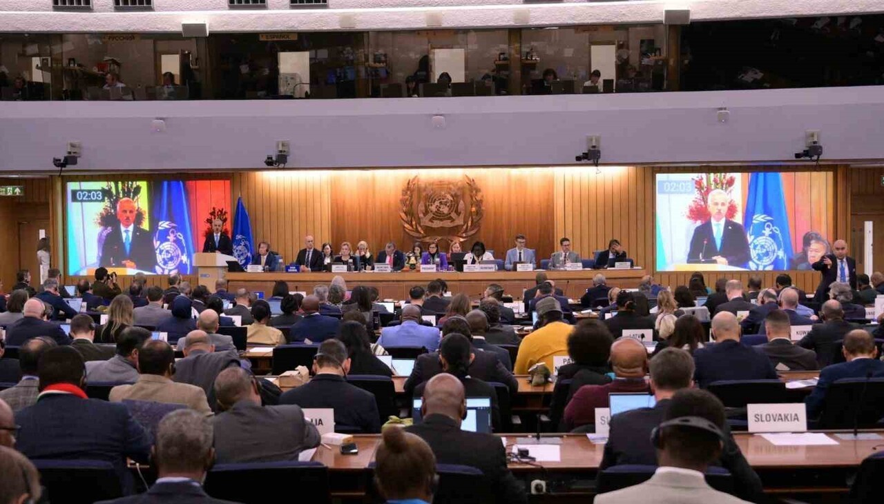 ULAŞTIRMA VE ALTYAPI BAKANI URALOĞLU İNGİLTERE’DE DÜZENLENEN ULUSLARARASI DENİZCİLİK ÖRGÜTÜ’NÜN...