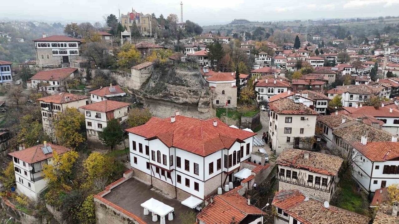 UNESCO DÜNYA MİRAS LİSTESİ'NDE YER ALAN KARABÜK'ÜN SAFRANBOLU İLÇESİNDE SULTAN 2. ABDÜLHAMİD...