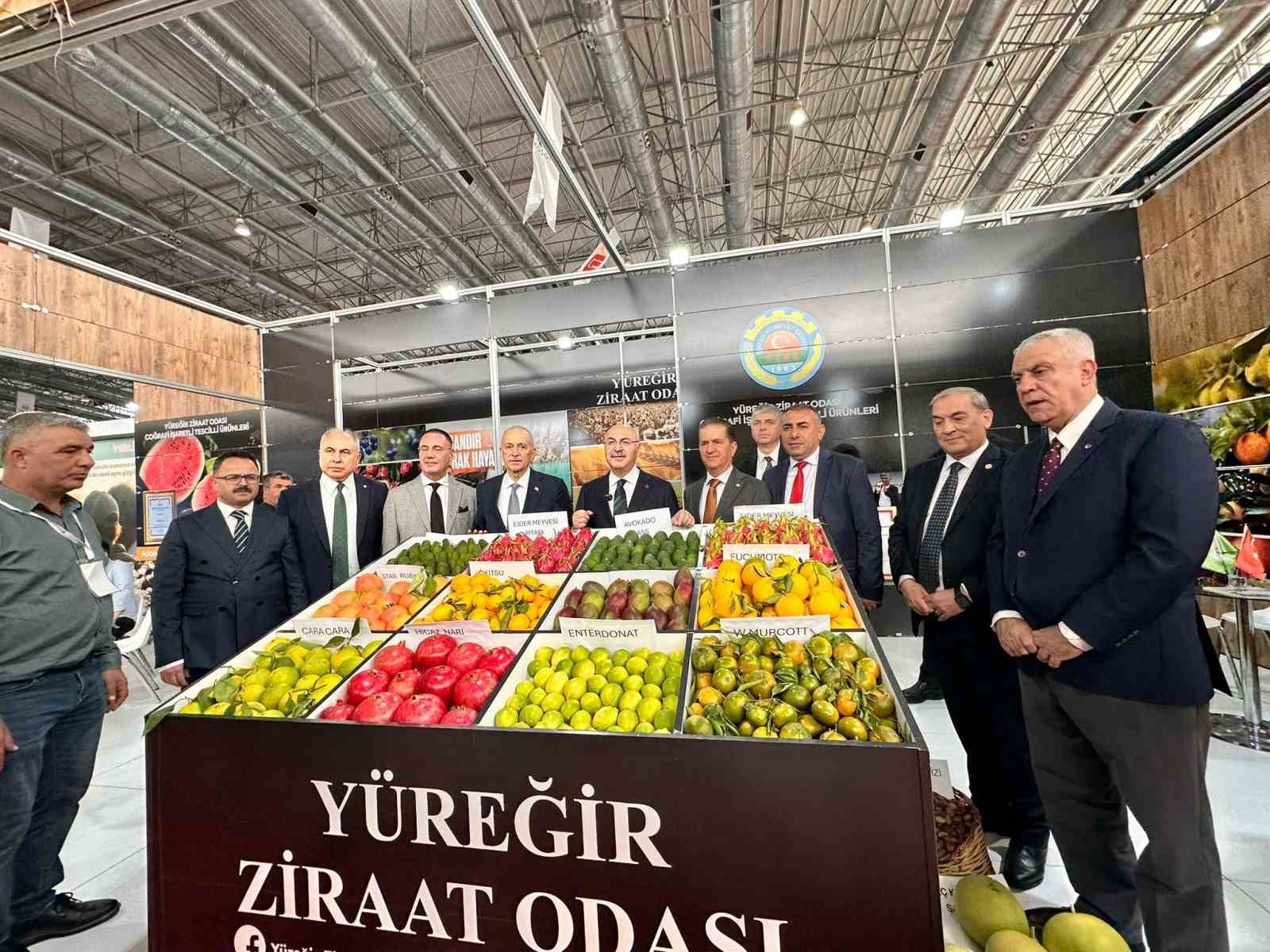 YÜREĞİR ZİRAAT ODASI, 4-8 KASIM TARİHLERİ ARASINDA 18’İNCİSİ DÜZENLENEN ADANA TARIM FUARI’NDA...