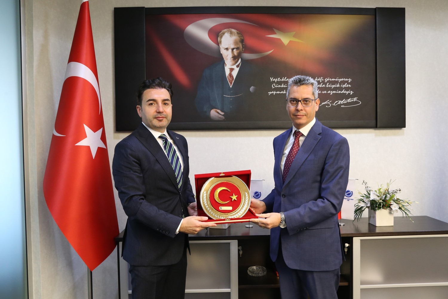 YURT DIŞI GÖREV SÜRELERİNİ TAMAMLAYARAK TİCARET BAKANLIĞI MERKEZ TEŞKİLATINDA GÖREVE BAŞLAYAN...