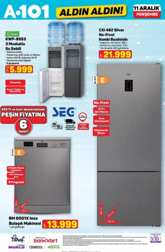 A101 11 Aralık Aktüel: English Home, Valiz ve Zücaciye Fırsatları